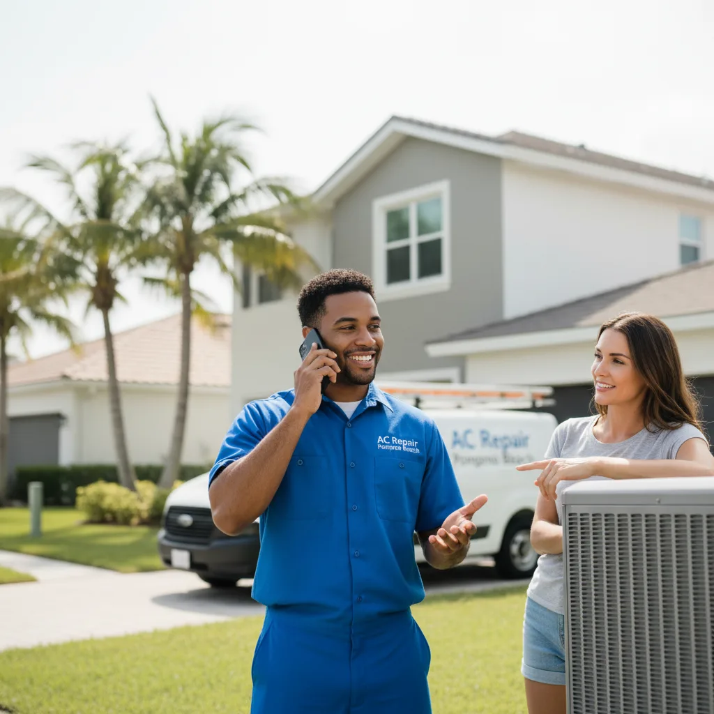 AC Repair Pompano Beach customer support in Pleasant Mount